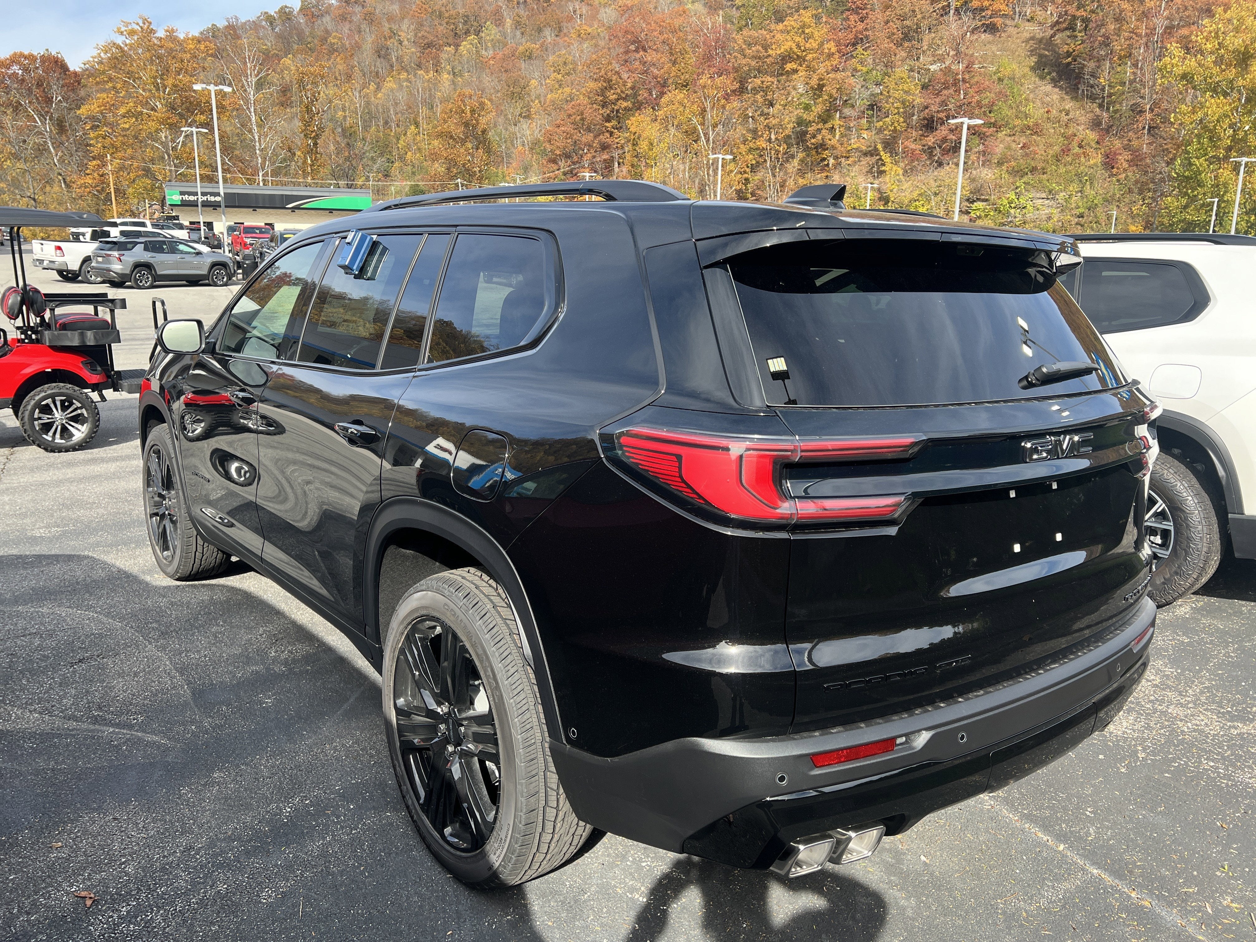 2026 GMC Acadia — rear three-quarter view
