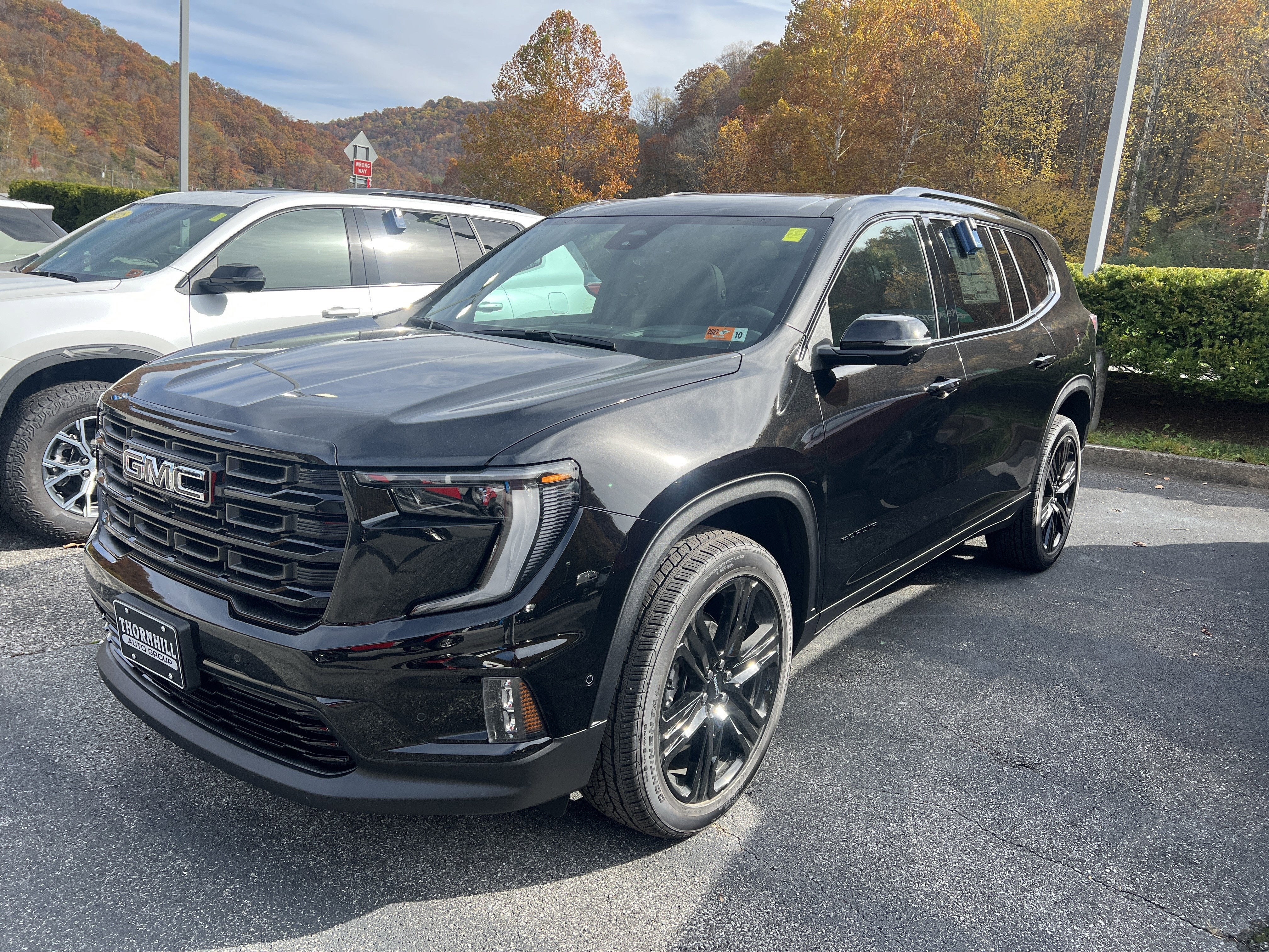 2026 GMC Acadia — interior view