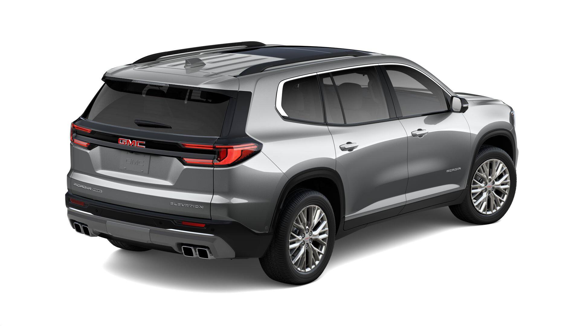 2026 GMC Acadia — rear three-quarter view
