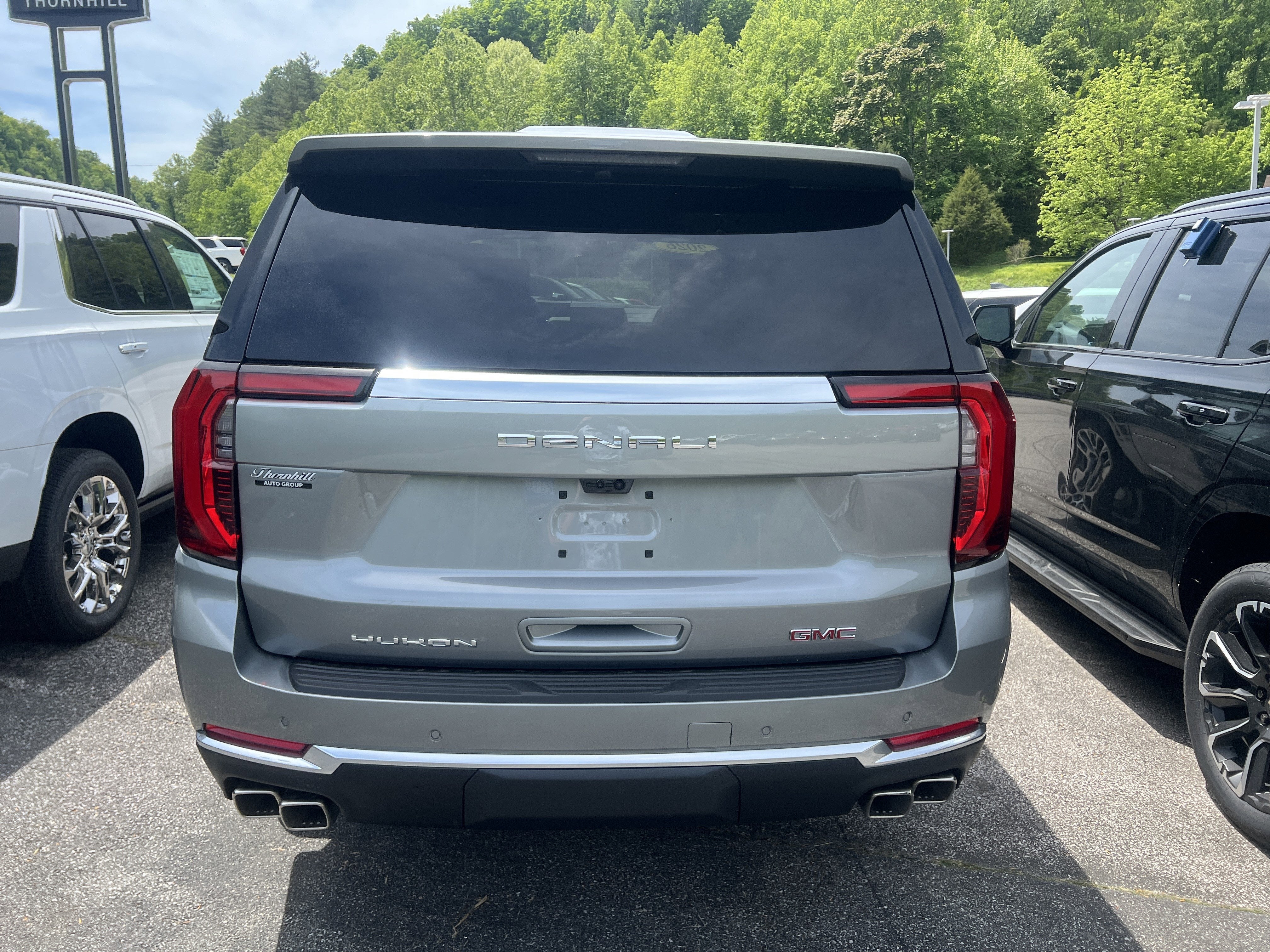 2026 GMC Yukon — rear three-quarter view