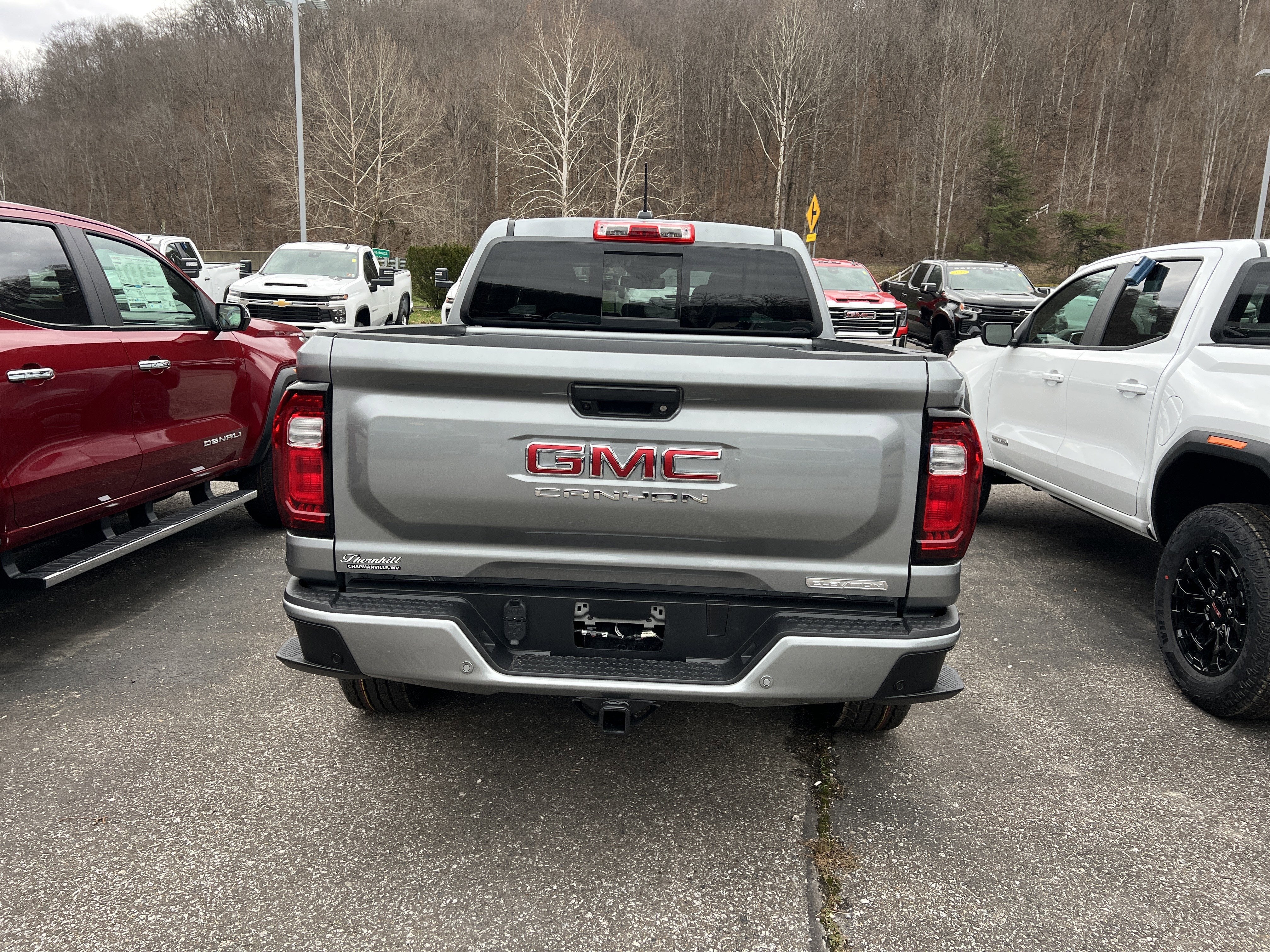 2026 GMC Canyon — rear three-quarter view