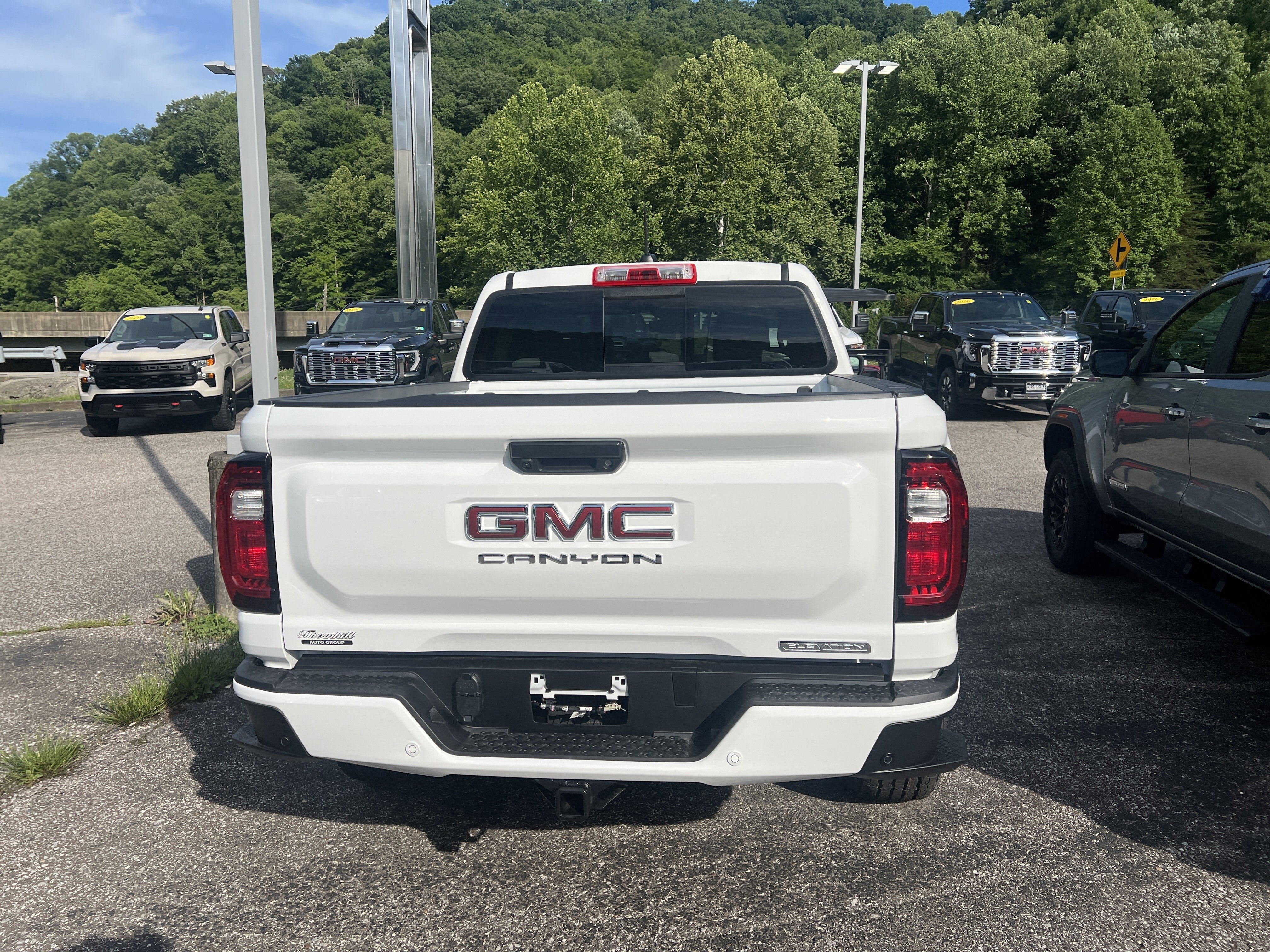 2026 GMC Canyon — rear three-quarter view