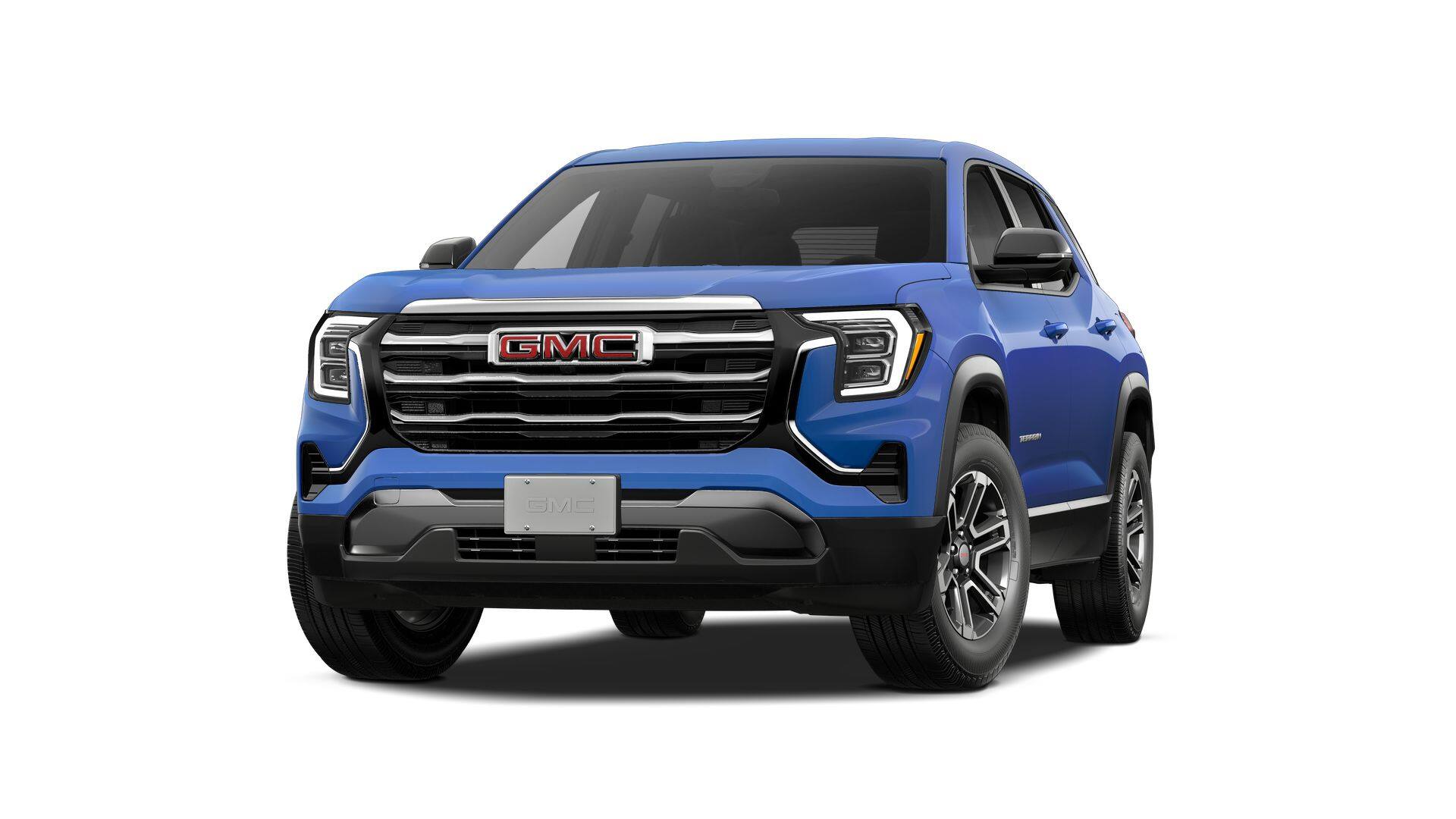 2027 GMC Terrain AWD Elevation in Rapids Metallic — front three-quarter view