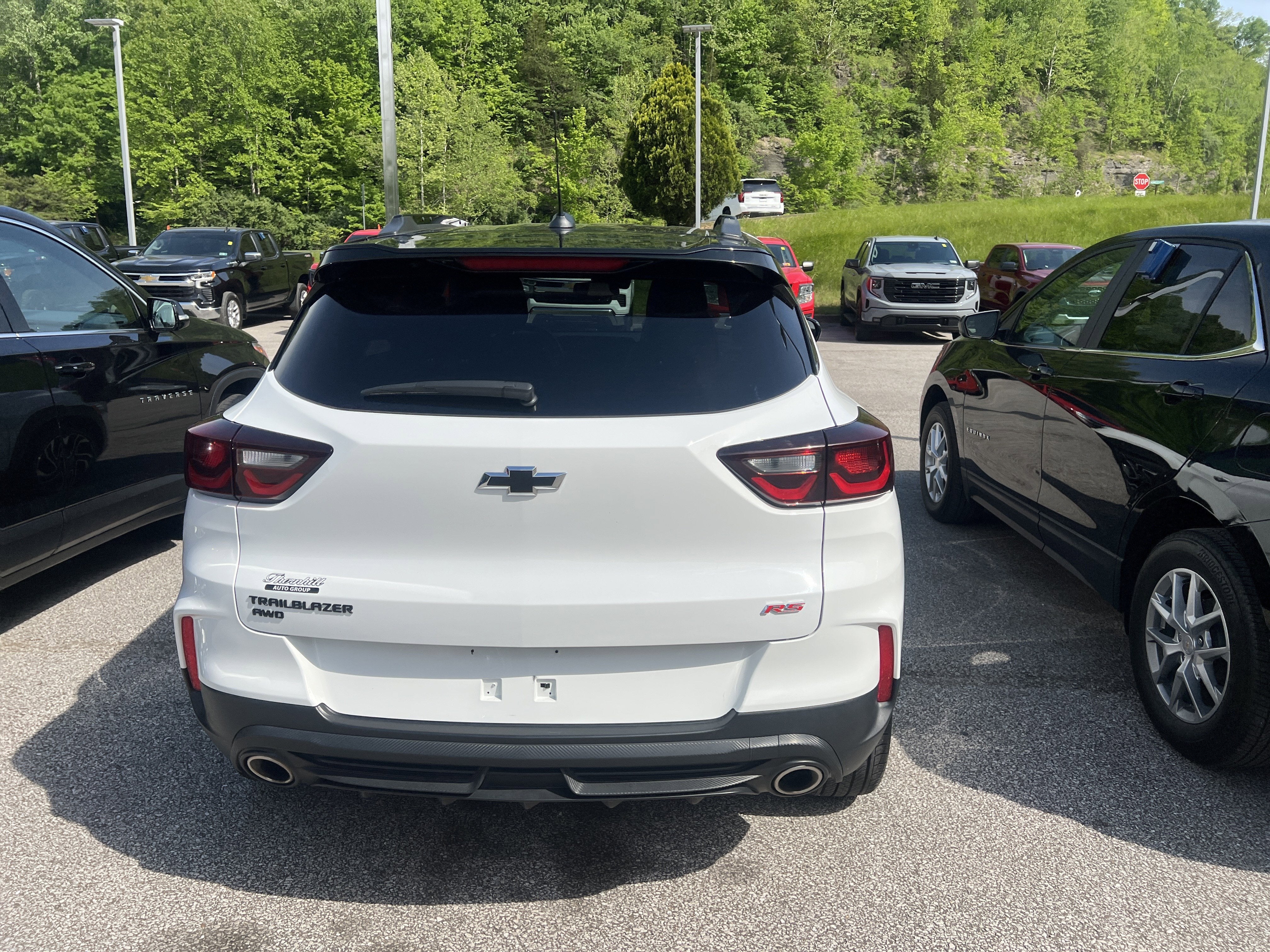 2024 Chevrolet Trailblazer — rear three-quarter view